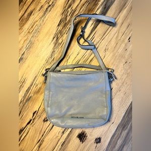 Gray Michael Kors crossbody bag